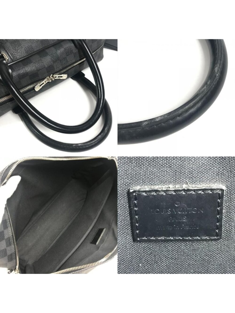 Louis Vuitton Business Bag Icare Damier Graphite Canvas Black - Picture 8 of 9